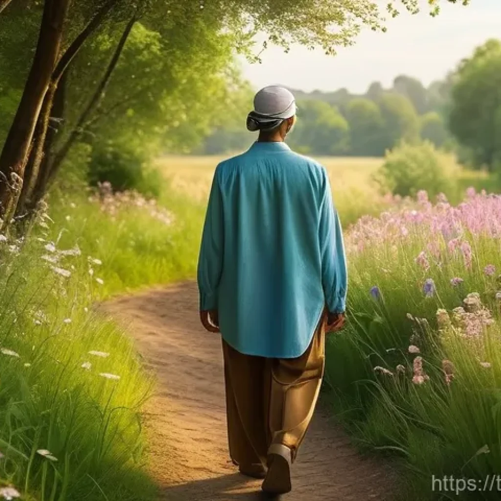 자기 대화 개선을 위한 멘탈 훈련 - **Prompt: The Guiding Inner Voice**
    "A young adult, with a peaceful and thoughtful expression, i...
